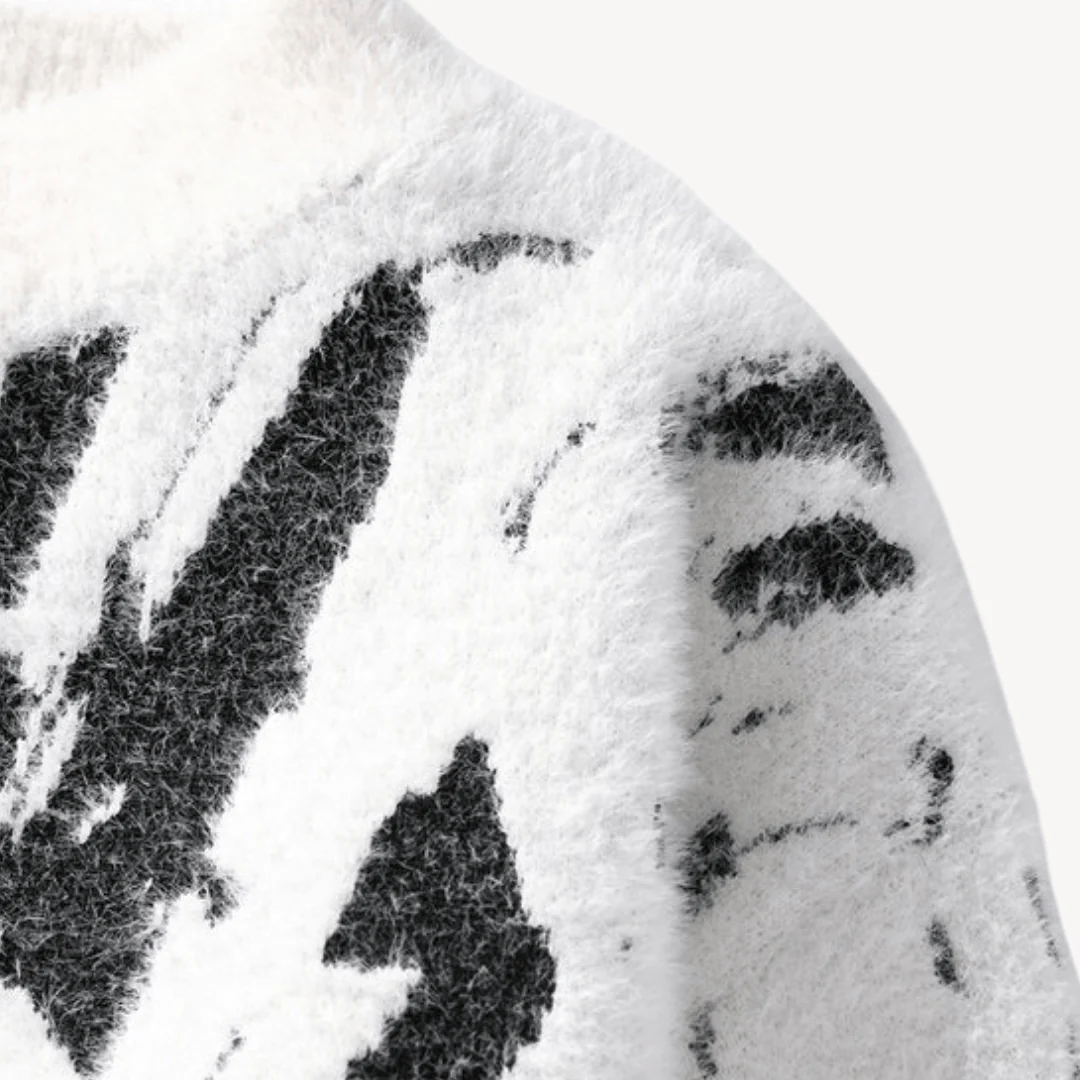 Canuto® | Men’s Sweater with Abstract Pattern - Image 6