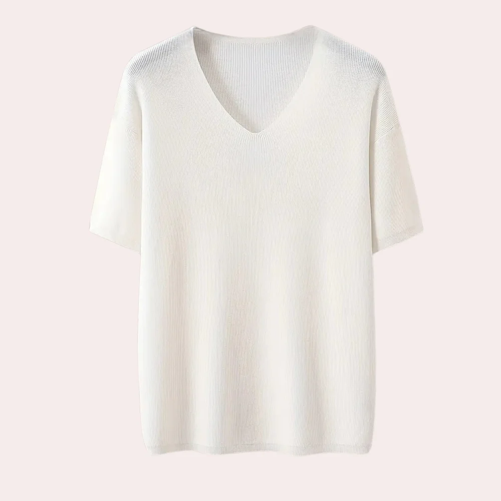 Carlos® | Classic V-neck shirt for men - Image 2