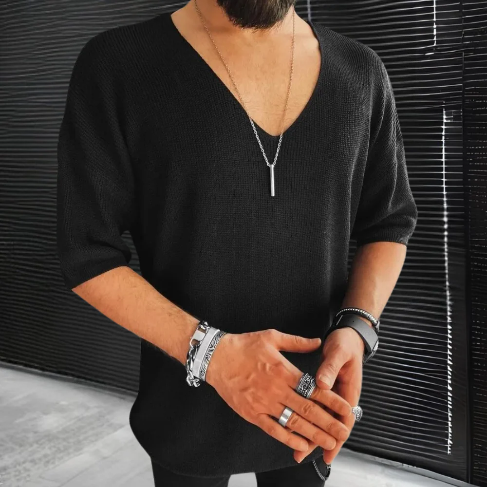 Carlos® | Classic V-neck shirt for men - Image 8