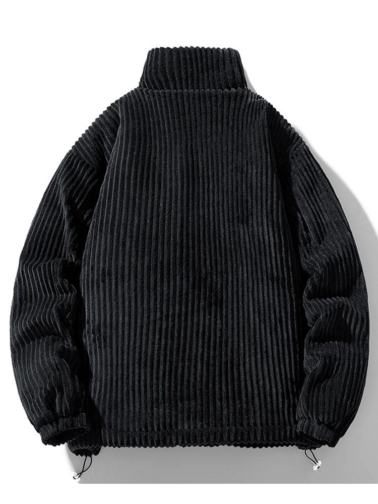 Carlos | Quilted Lined Corduroy Coat - Image 14