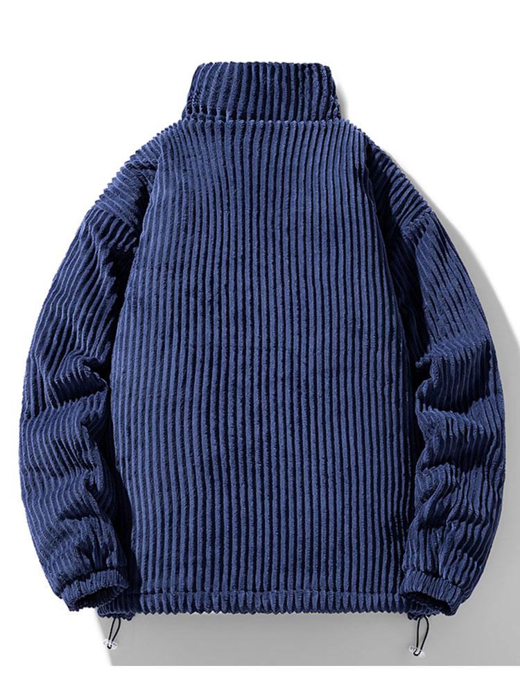 Carlos | Quilted Lined Corduroy Coat - Image 18