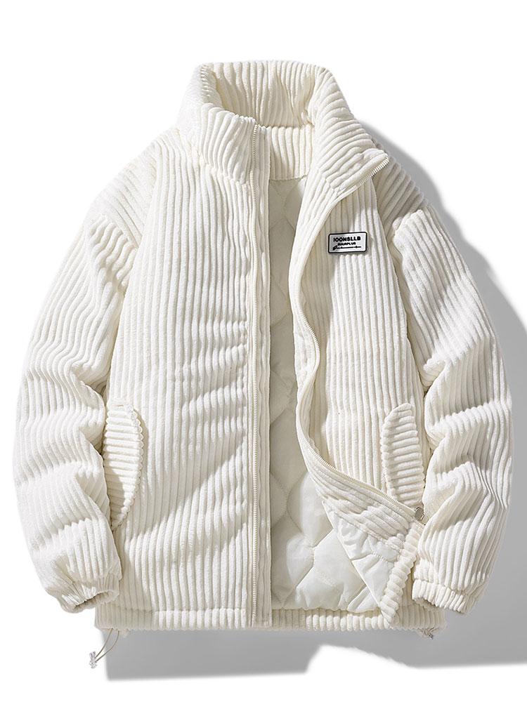 Carlos | Quilted Lined Corduroy Coat - Image 19