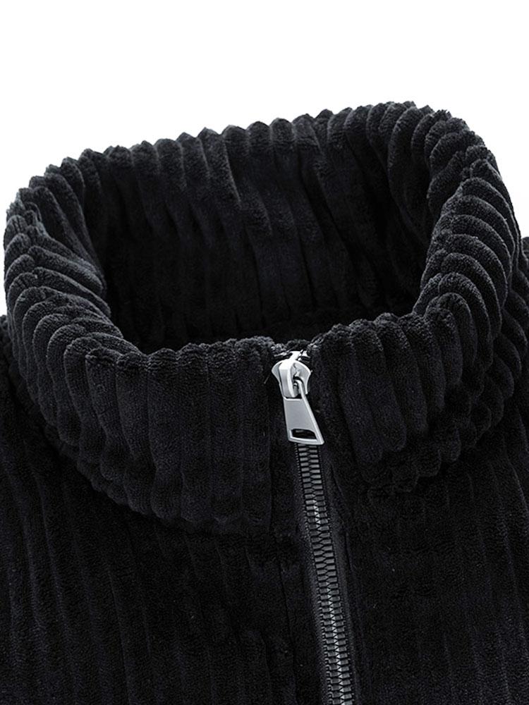 Carlos | Quilted Lined Corduroy Coat - Image 6