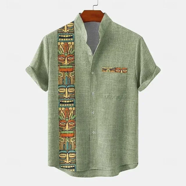 Carlos | Vintage Short Sleeved Shirt - Image 7