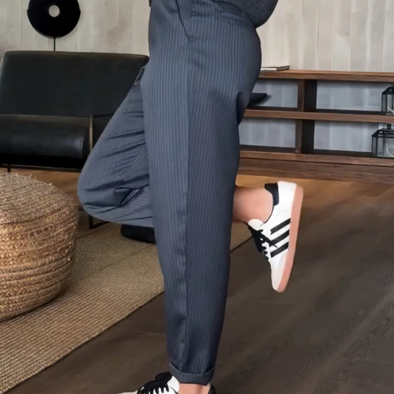 Carter® | Women's High Waist Casual Straight Pants - Image 3