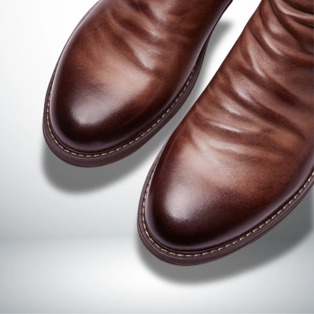 Casiano® | Elegant Men's Ankle Boots With Zip - Image 8