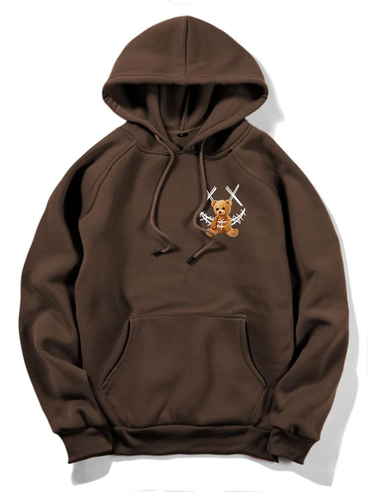 Casimir | Smiley Bear Back Print Hoodie - Image 4