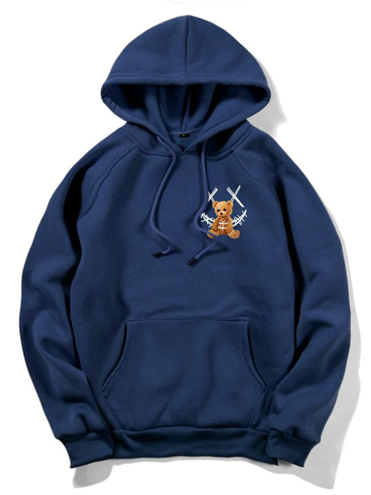 Casimir | Smiley Bear Back Print Hoodie - Image 7