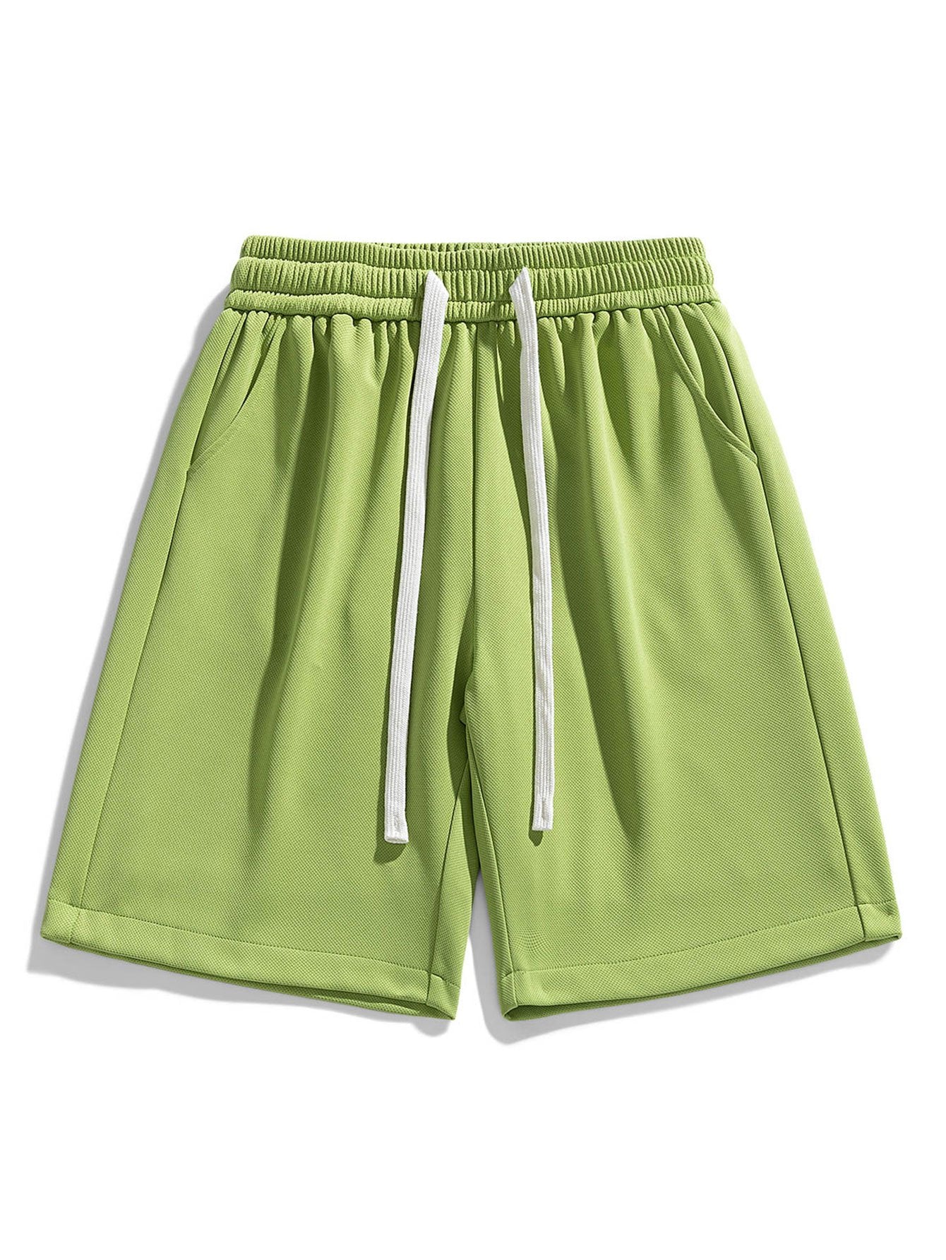 Castiel® | Basic Textured Drawstring Shorts - Image 17