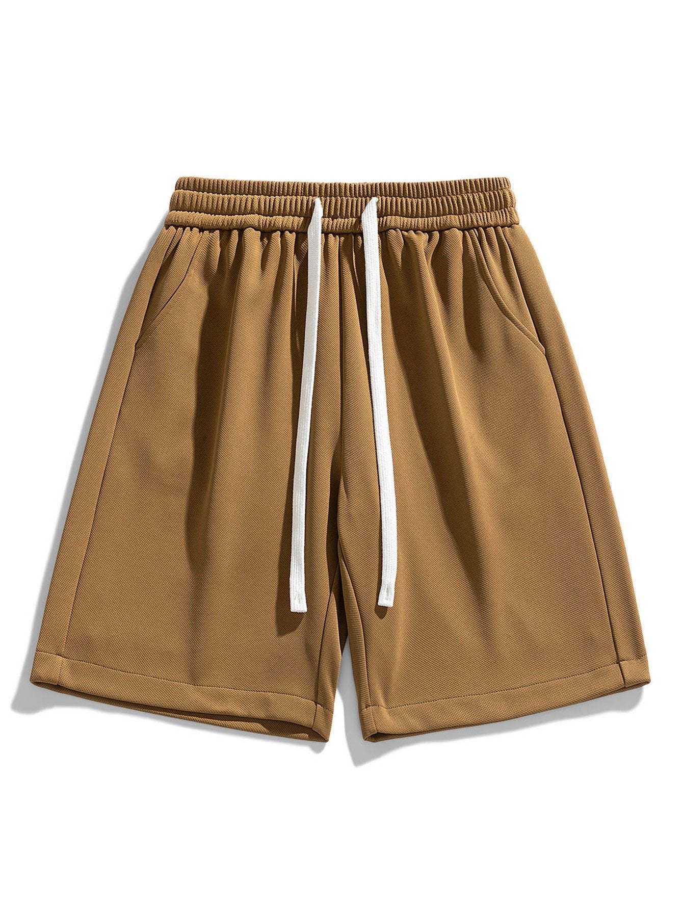 Castiel® | Basic Textured Drawstring Shorts - Image 7