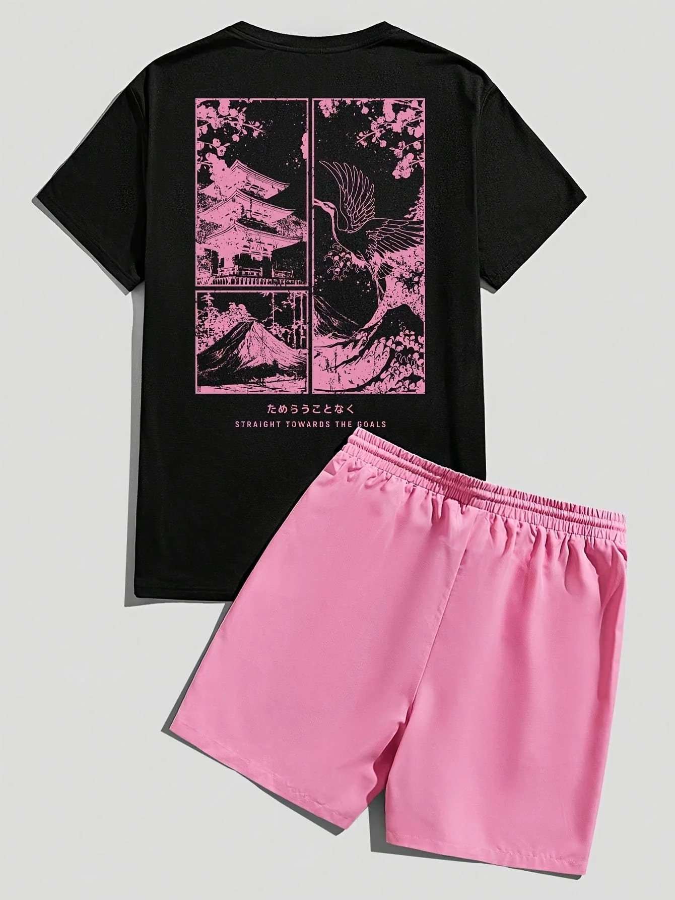 Castiel | Graphic Summer Short and Shirt Set - Image 4