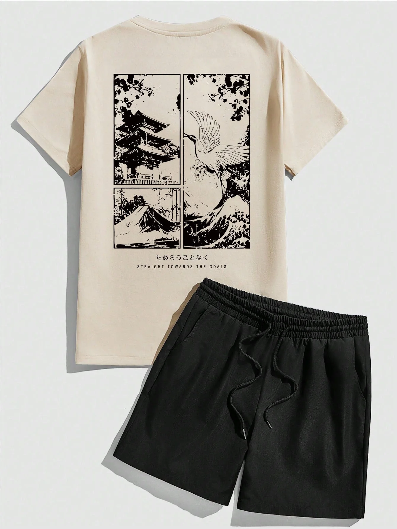 Castiel | Graphic Summer Short and Shirt Set - Image 6