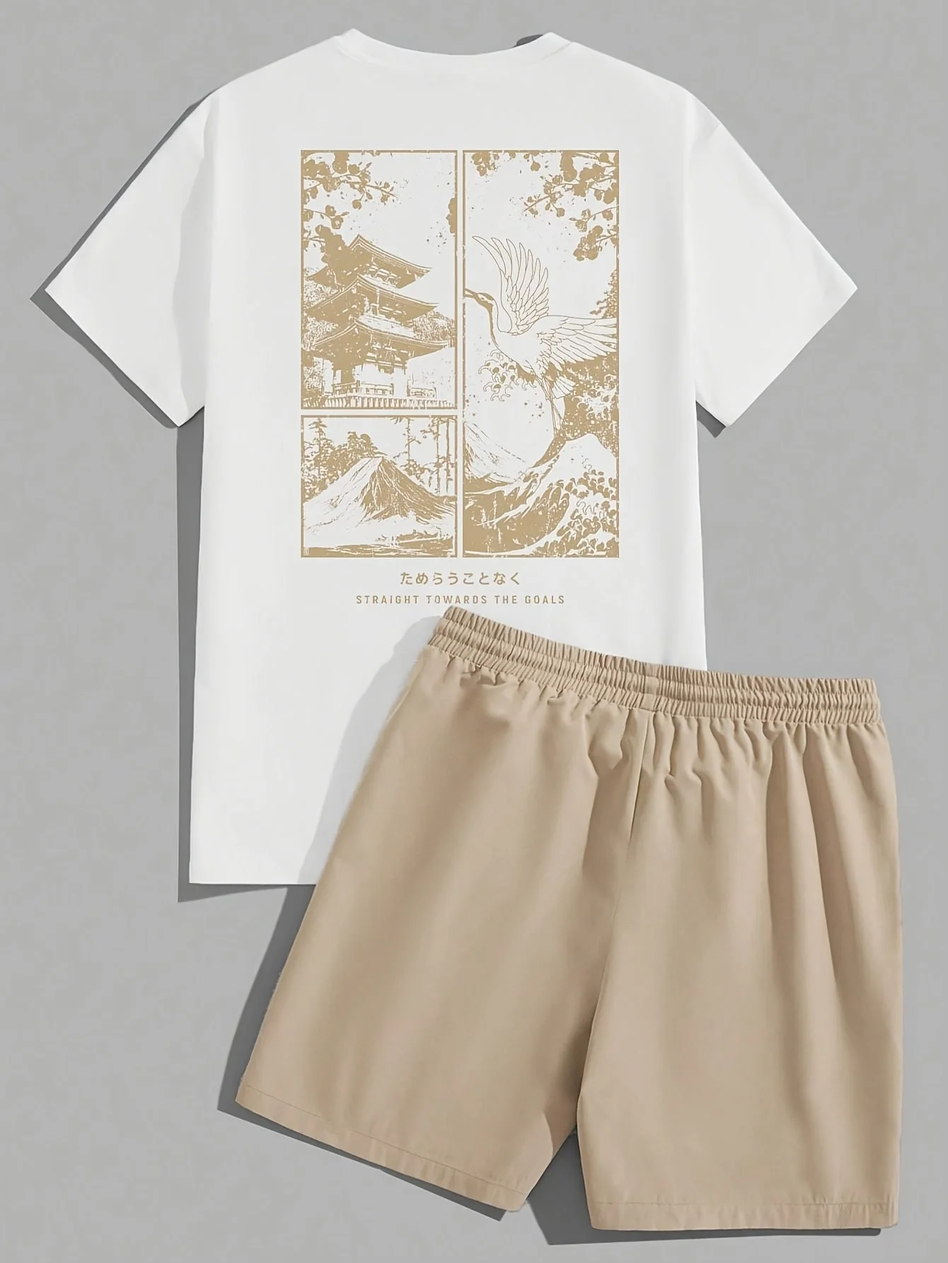 Castiel | Graphic Summer Short and Shirt Set - Image 8