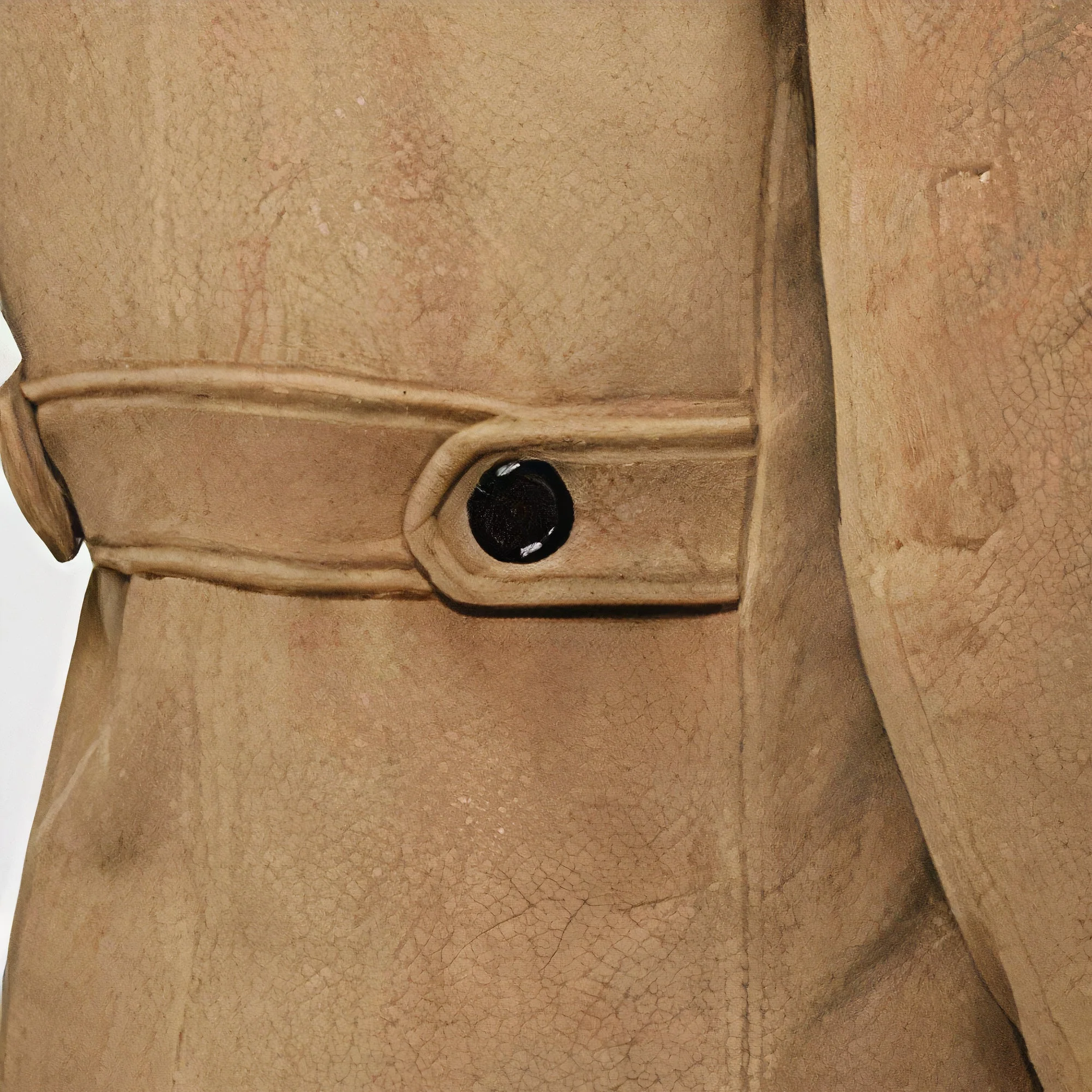 Cayetano® | Men’s Trench Coat With Wide Lapel - Image 3