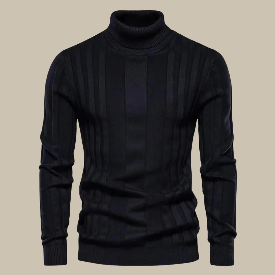 Cedric® | Fashionable turtleneck sweater - Image 3