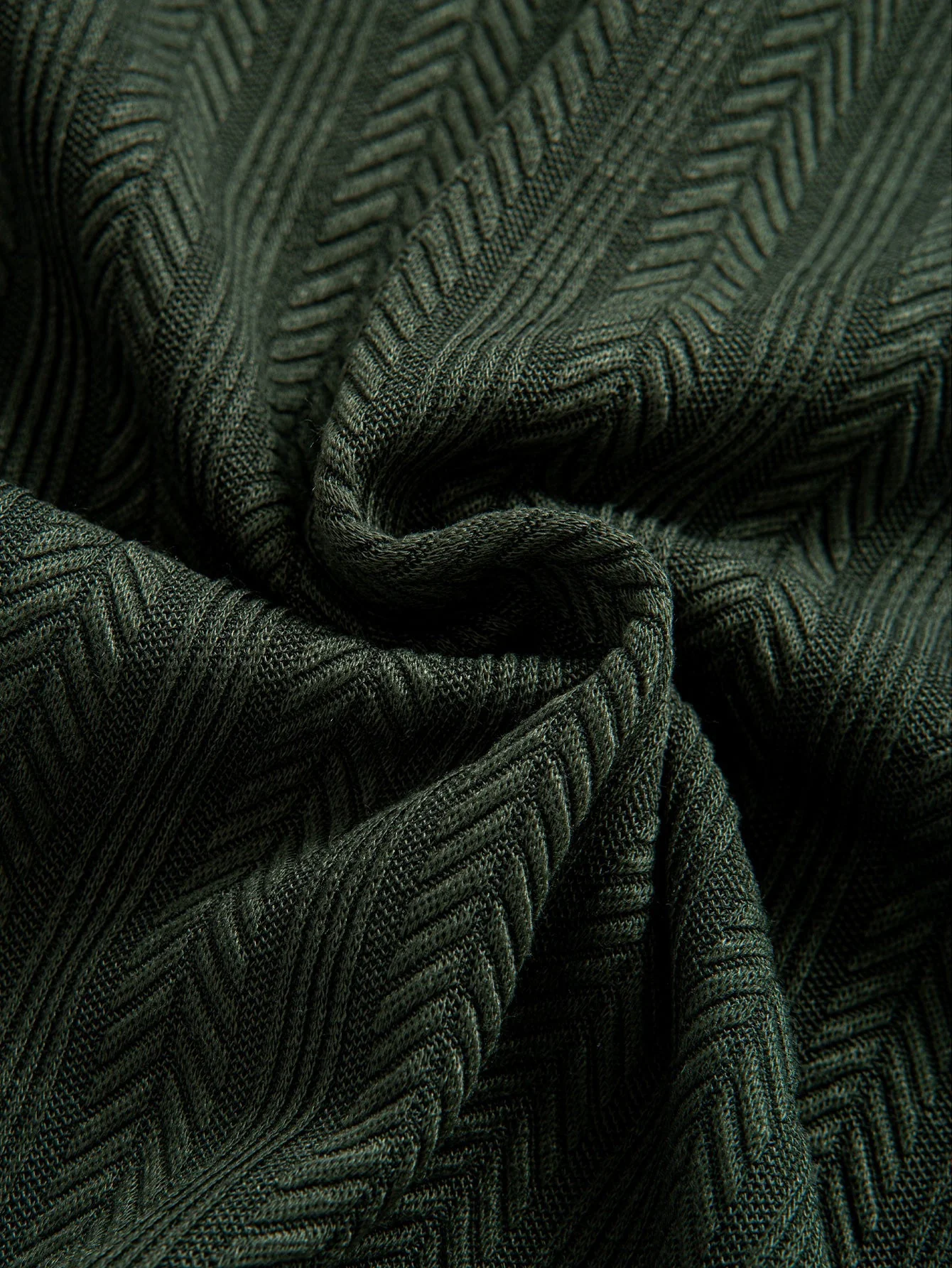Ceferino® | Textured Zipper Polo - Image 17