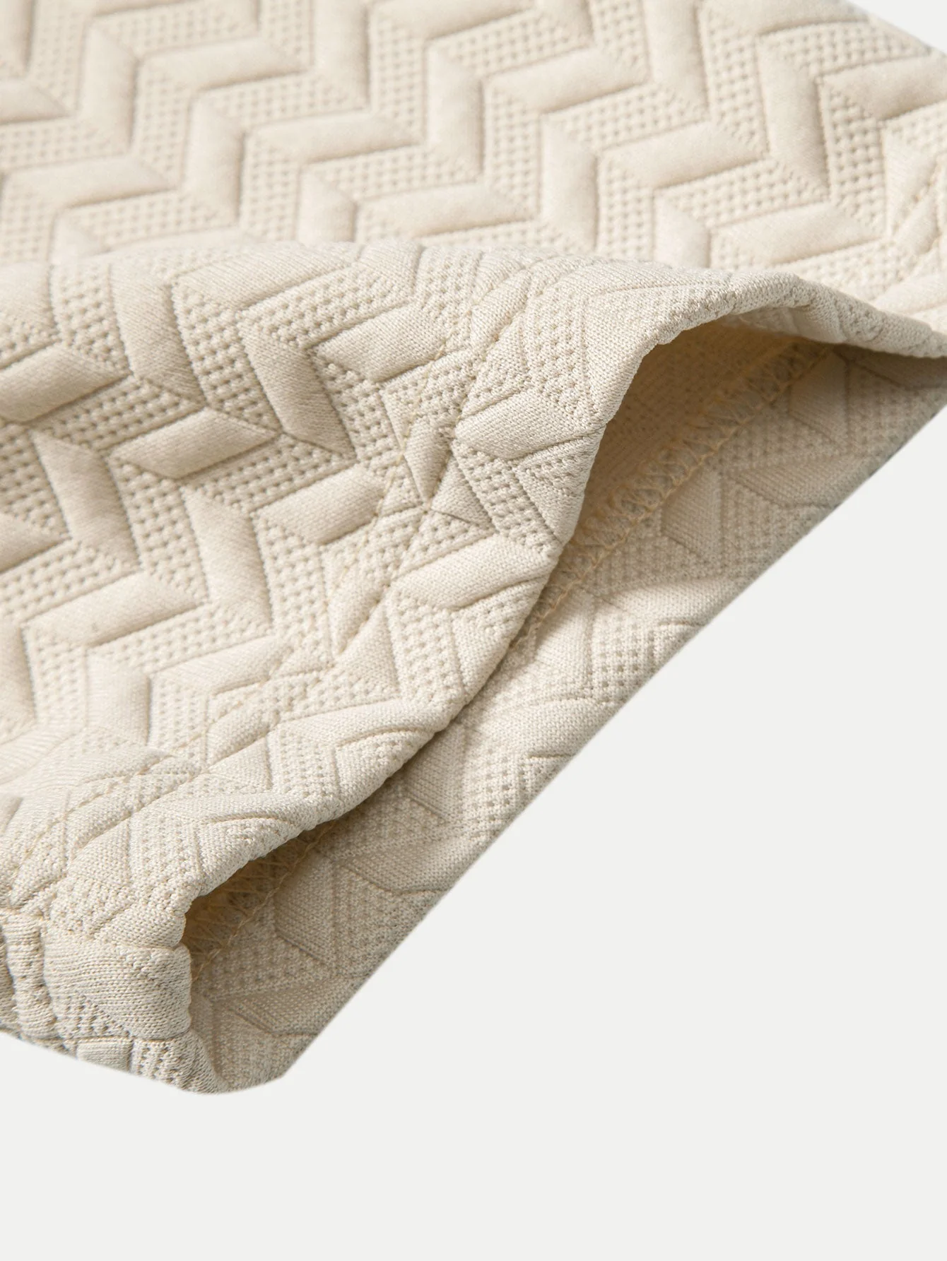 Celestino® | Short Sleeved Jacquard Textured Polo - Image 8