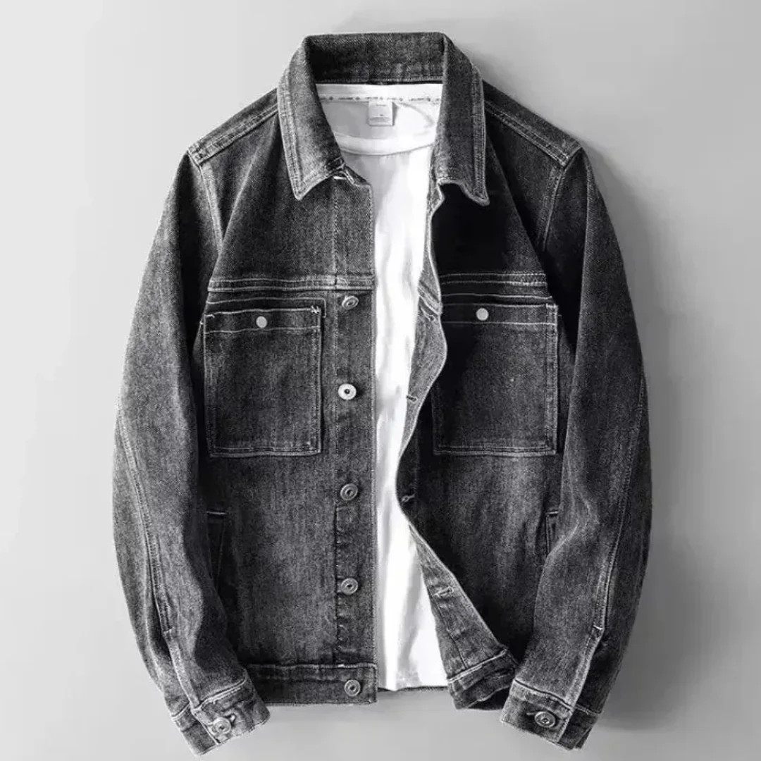 Celestino | Vincent Washed Denim Jacket - Image 3