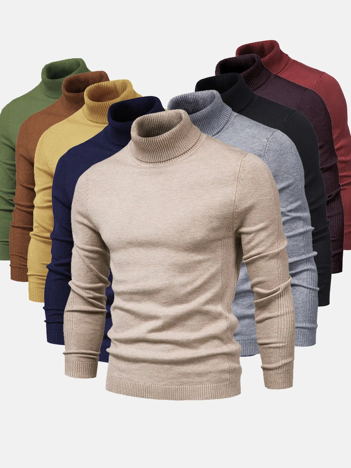 Celinus | Timeless turtleneck sweater in fine knit - Image 4