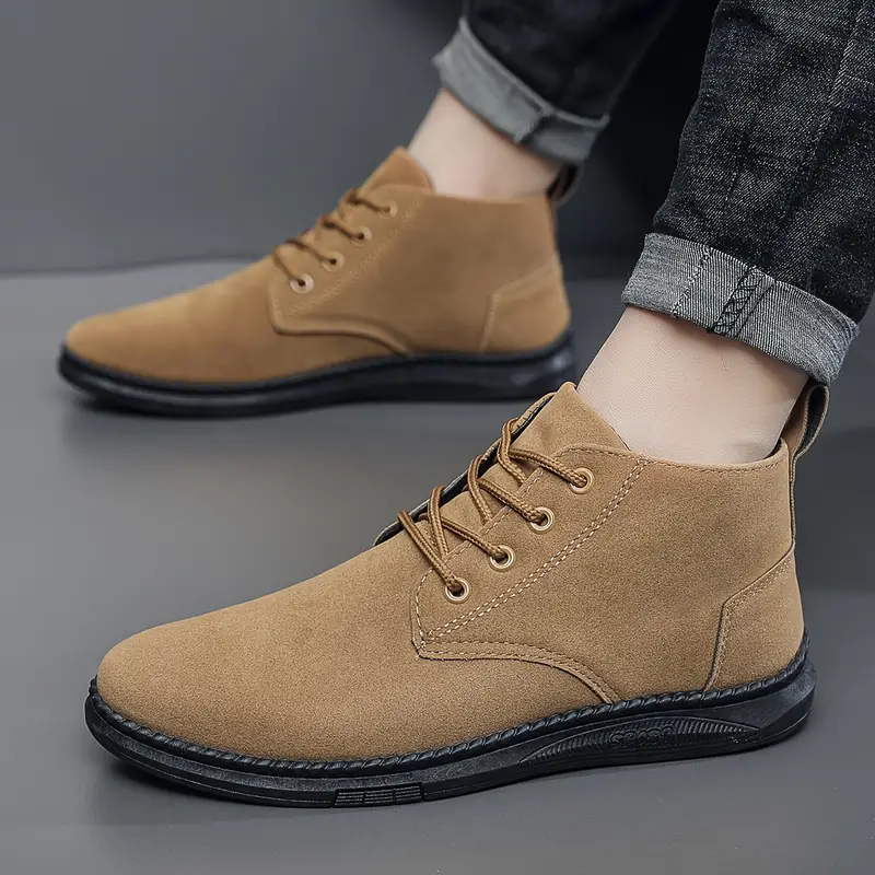 Celio® | Boston Suede Chukka Boots - Image 3
