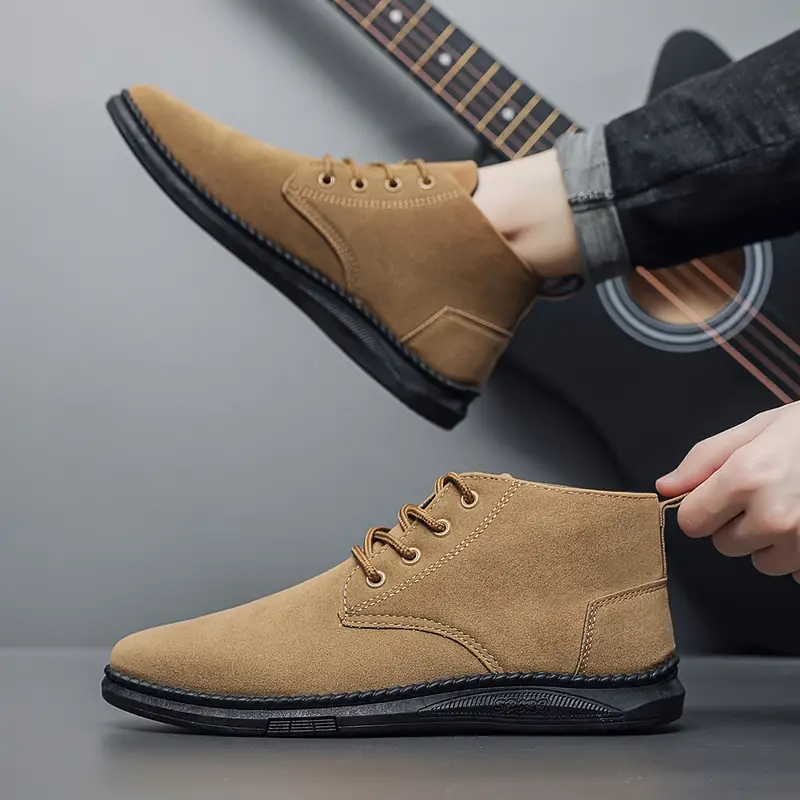 Celio® | Boston Suede Chukka Boots - Image 4