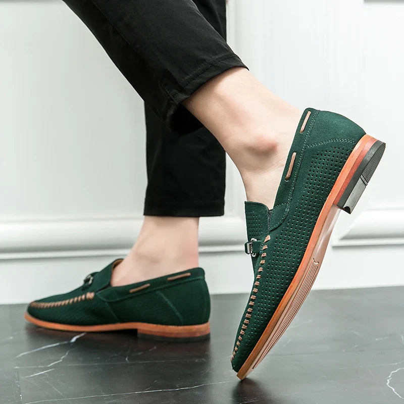 Celsus | Sorrento Suede Loafers - Image 15