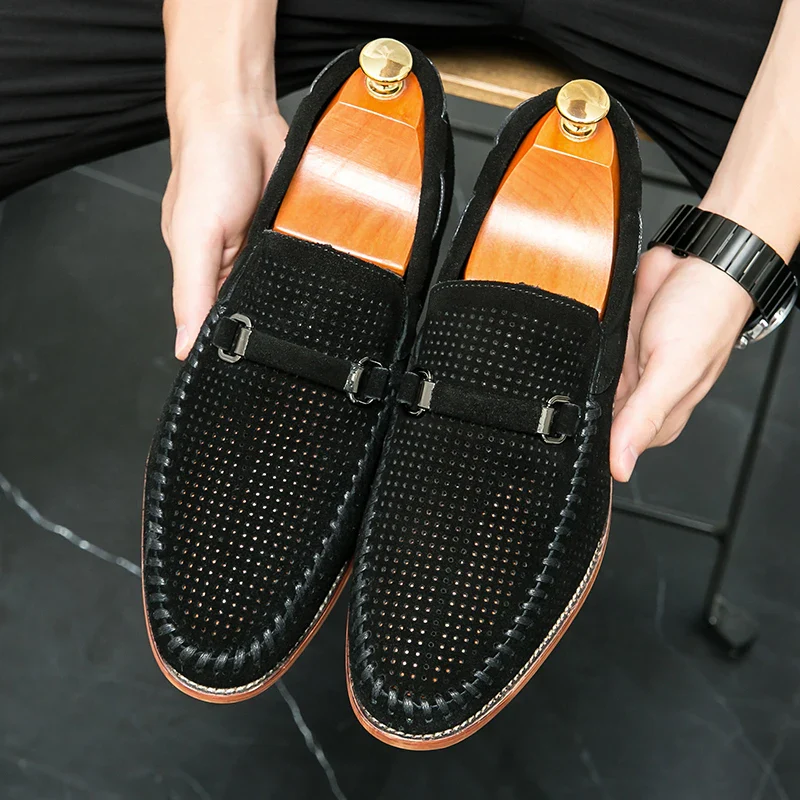 Celsus | Sorrento Suede Loafers - Image 26