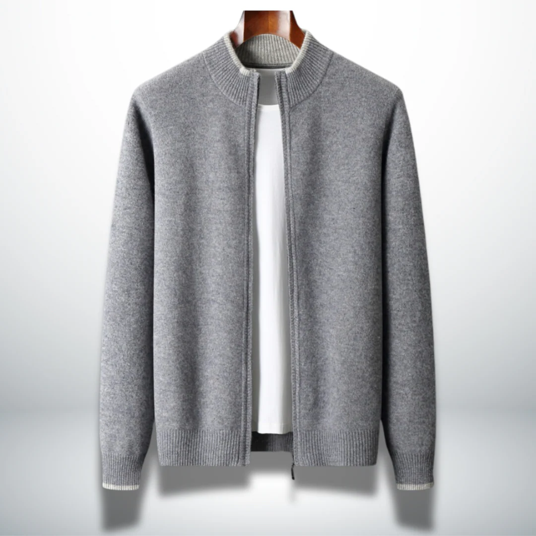 César® | Elegant pure wool cardigan - Image 3