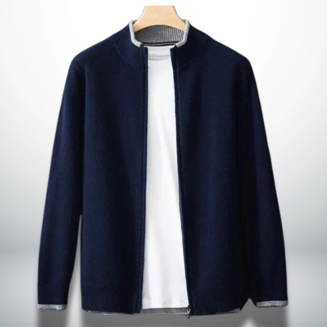César® | Elegant pure wool cardigan - Image 4