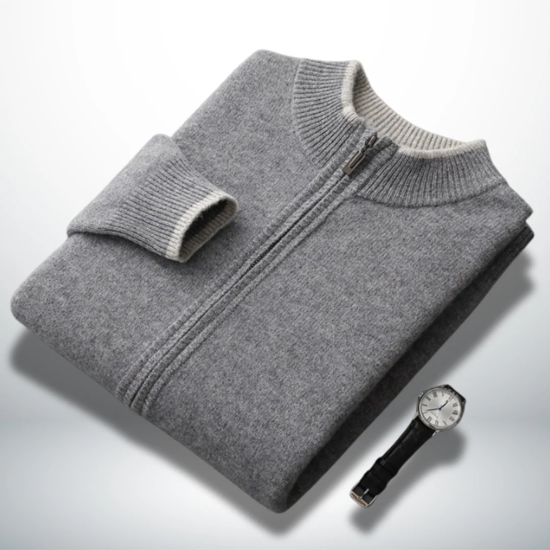 César® | Elegant pure wool cardigan - Image 5