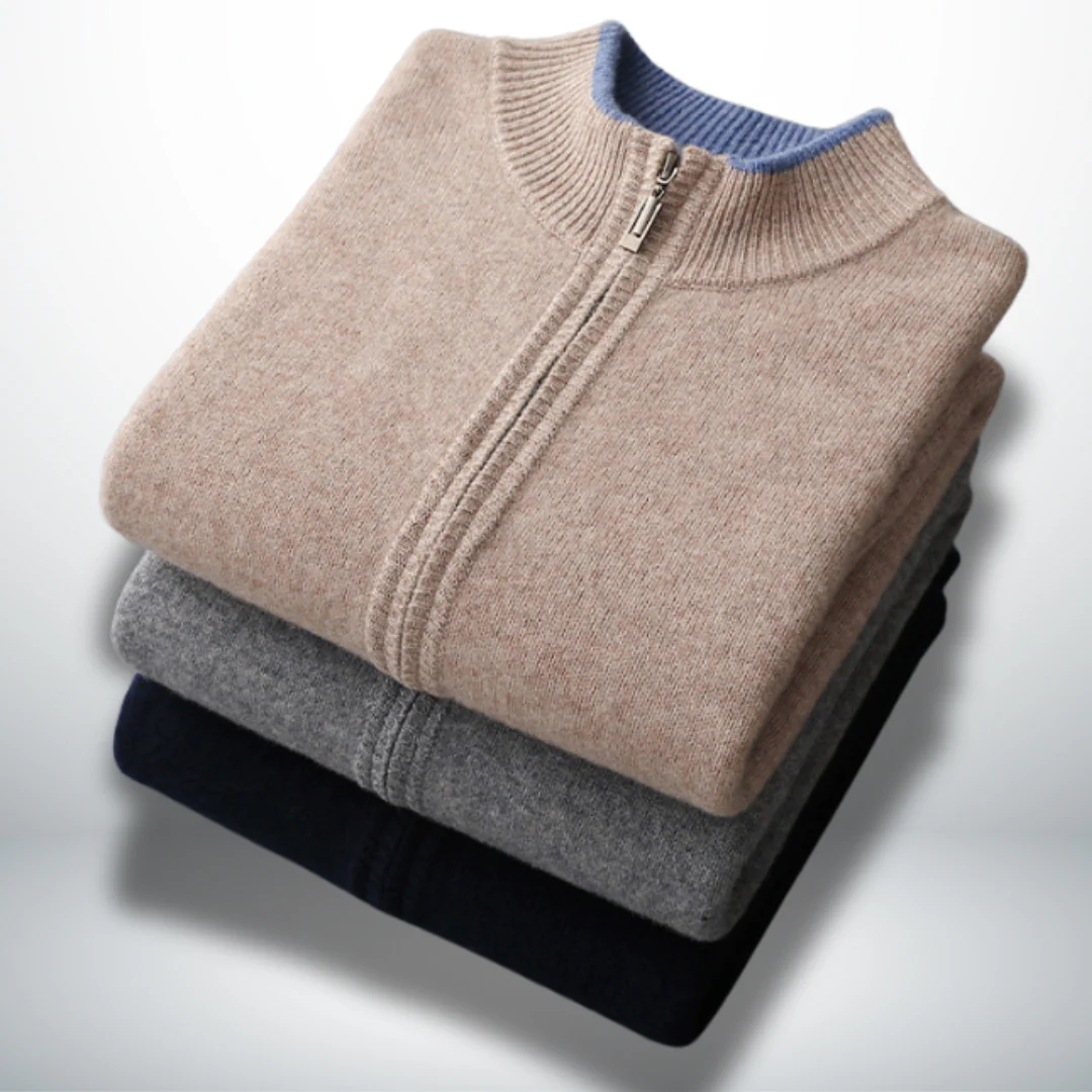 César® | Elegant pure wool cardigan - Image 8