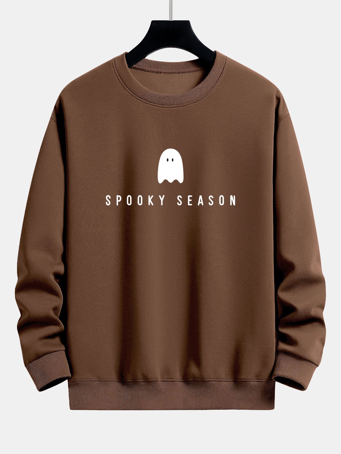 César® | Spooky Season Ghost Print Relax Fit Sweatshirt - Image 5
