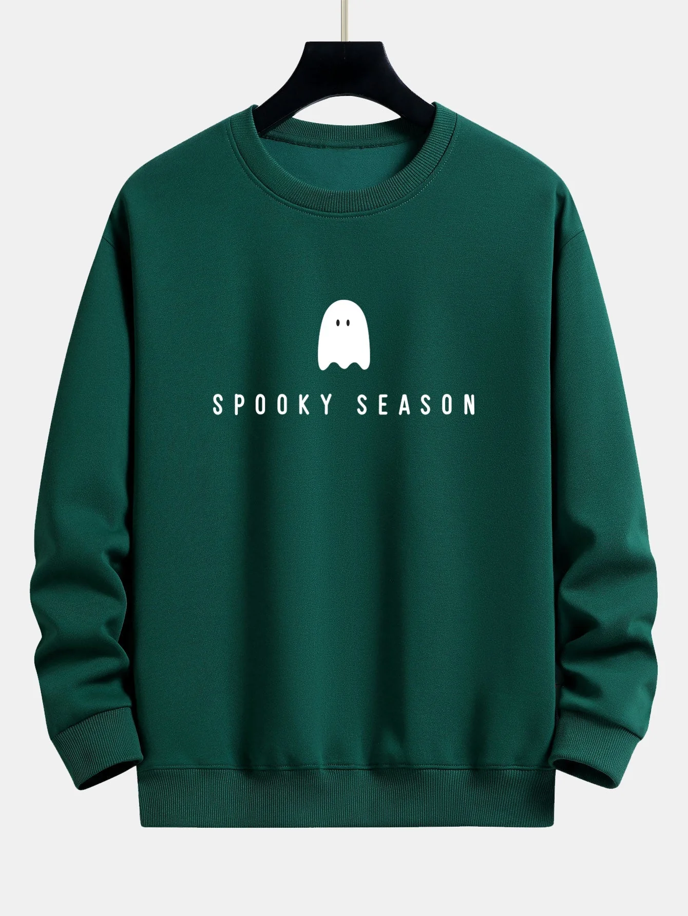 César® | Spooky Season Ghost Print Relax Fit Sweatshirt - Image 6