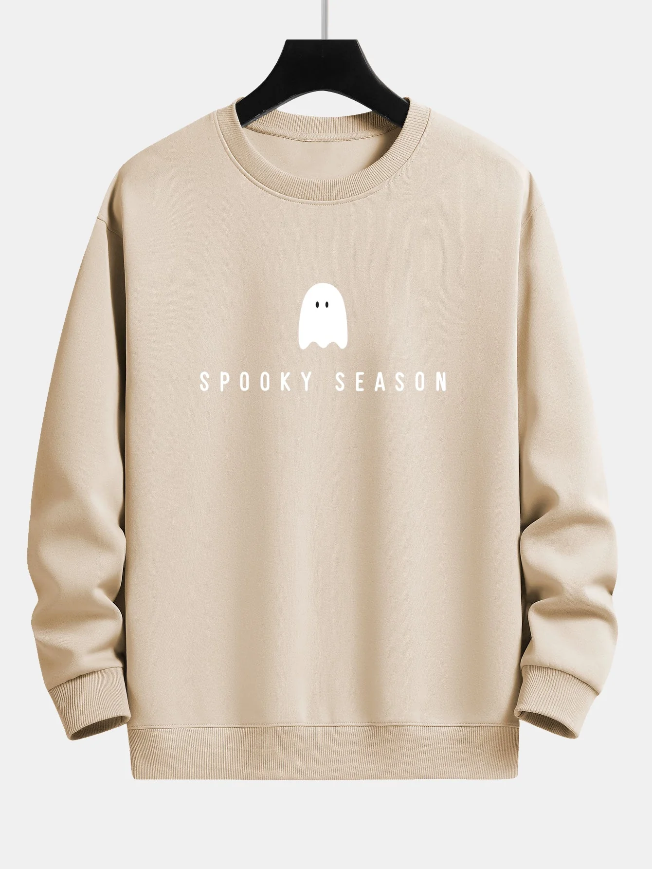 César® | Spooky Season Ghost Print Relax Fit Sweatshirt - Image 8