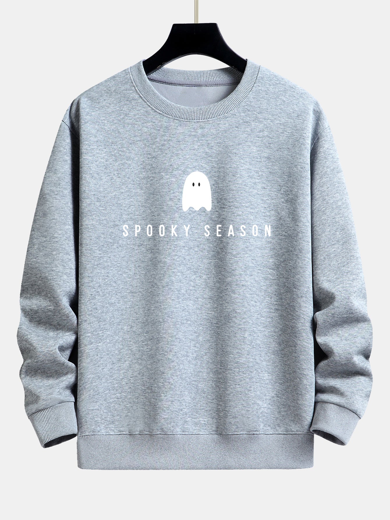 César® | Spooky Season Ghost Print Relax Fit Sweatshirt - Image 9