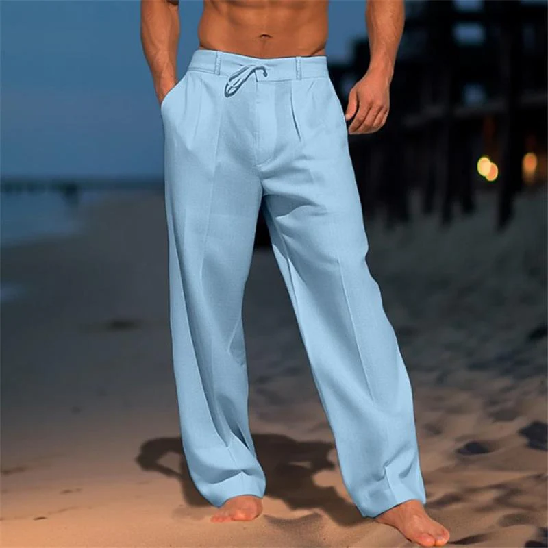 Chad® | Elegant Linen Men'S Trousers - Image 3