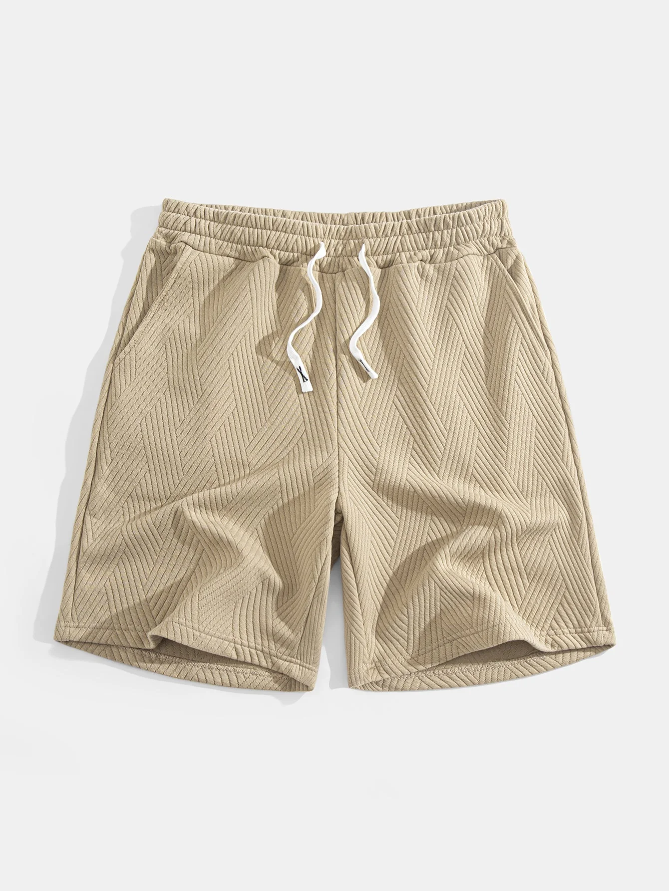 Chad® | Striped Jacquard Sleeveless Hooded T-Shirt & Shorts - Image 15
