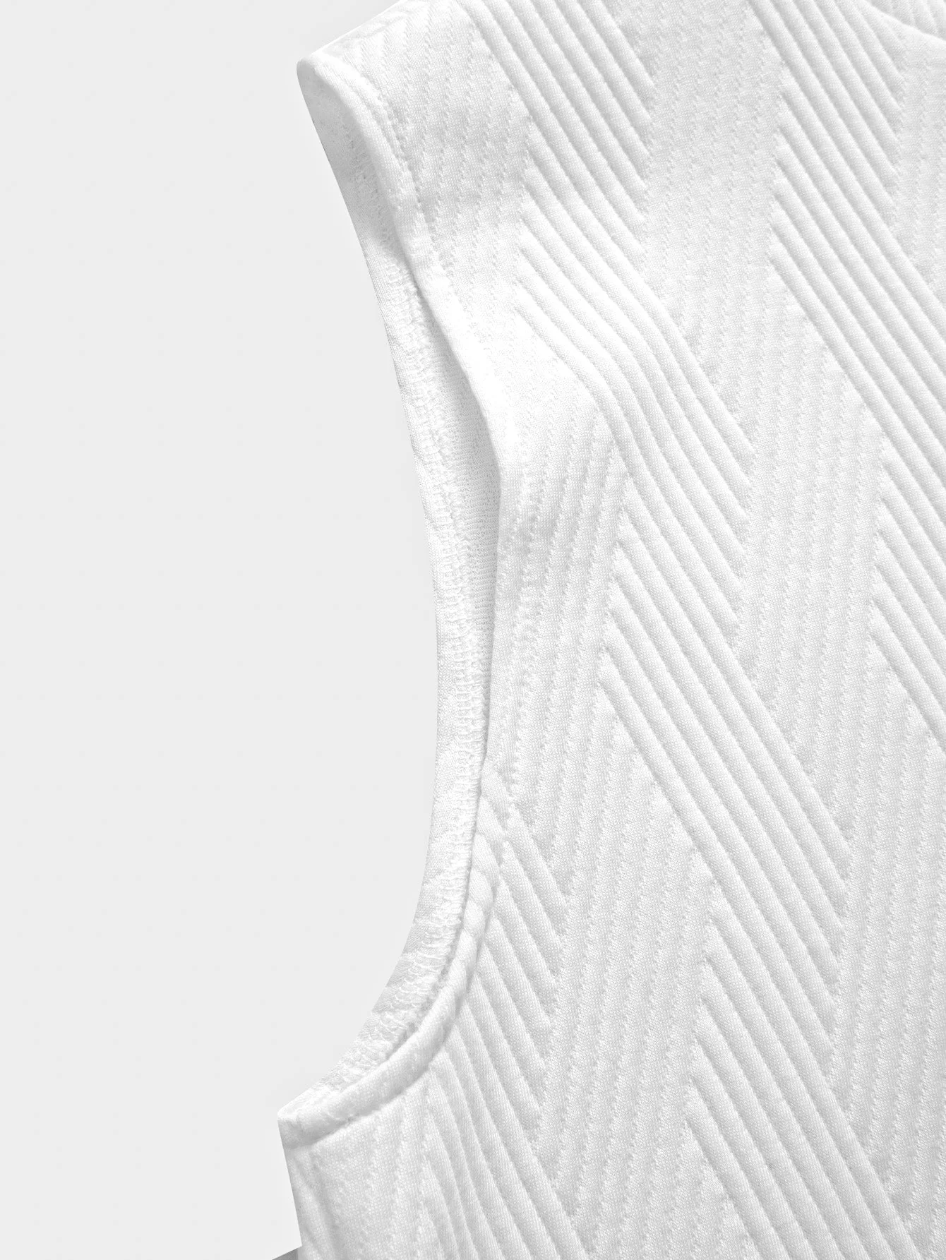 Chad® | Striped Jacquard Sleeveless Hooded T-Shirt & Shorts - Image 20