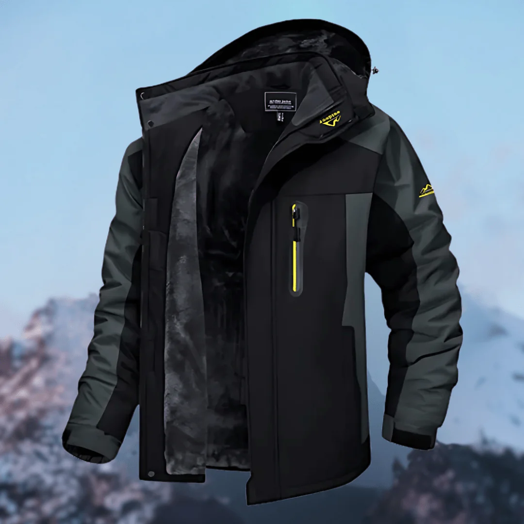 Chano | High-quality water-repellent winter jacket with hood - Image 2
