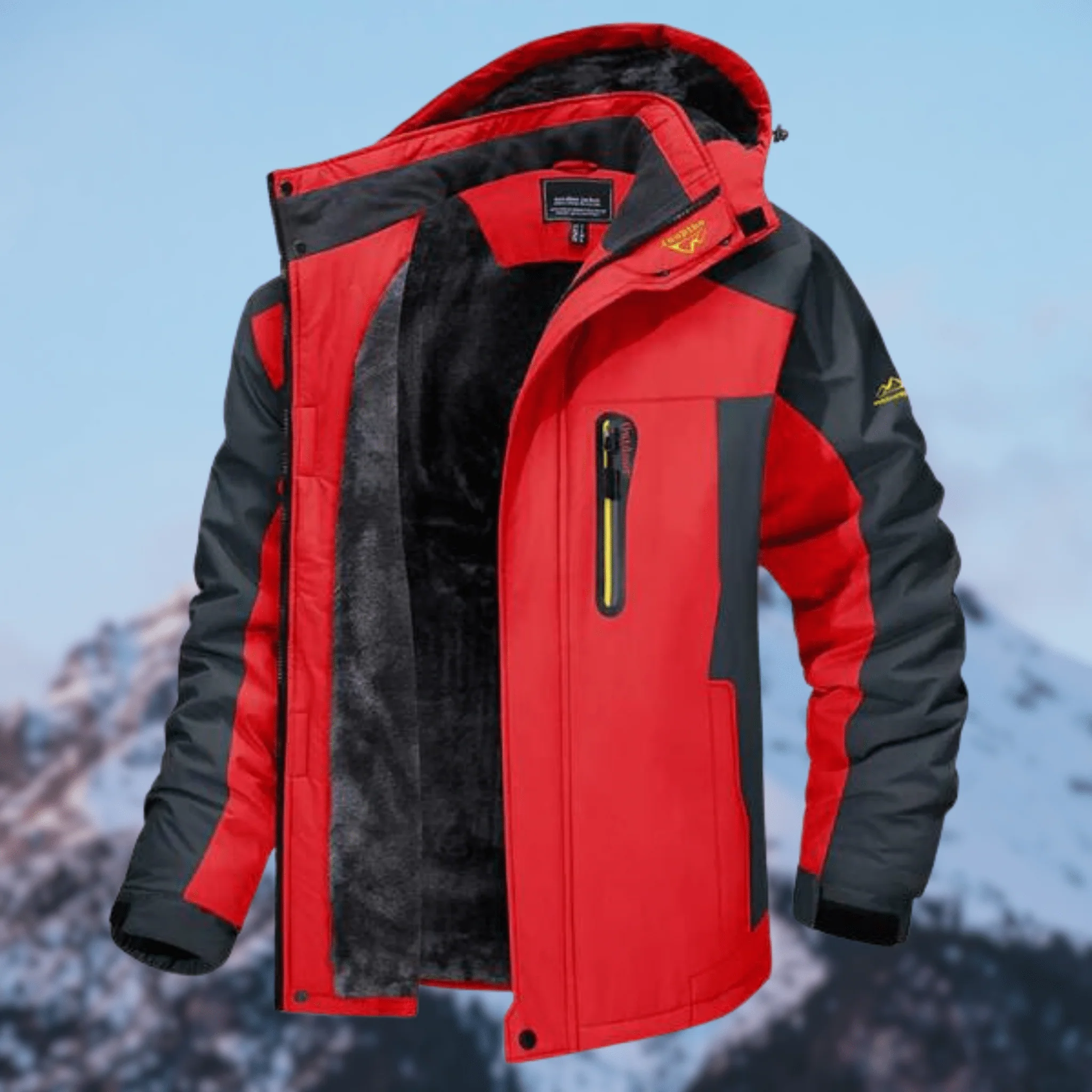 Chano | High-quality water-repellent winter jacket with hood - Image 3