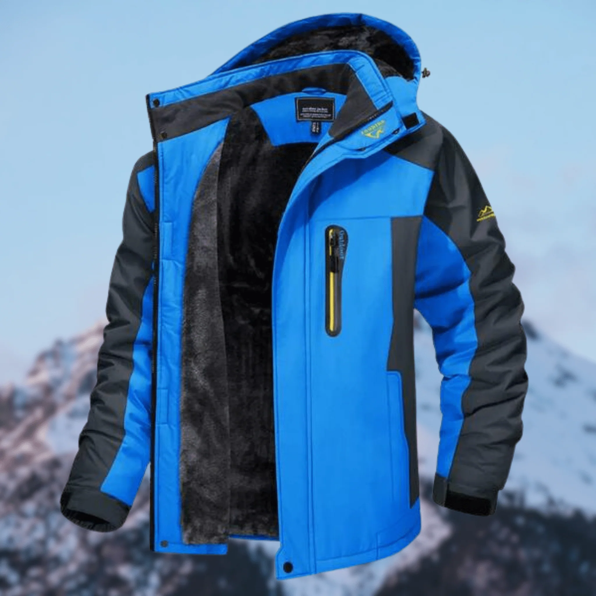 Chano | High-quality water-repellent winter jacket with hood - Image 4