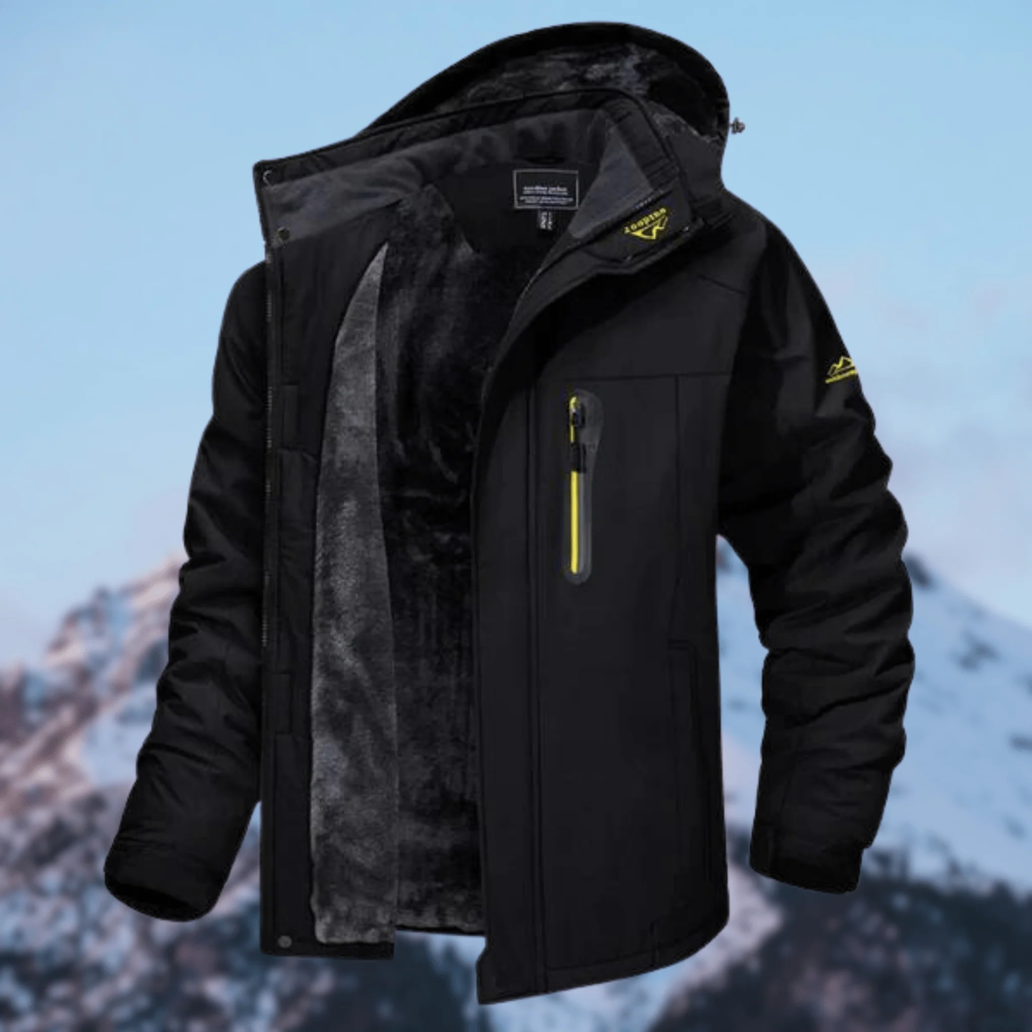 Chano | High-quality water-repellent winter jacket with hood - Image 5
