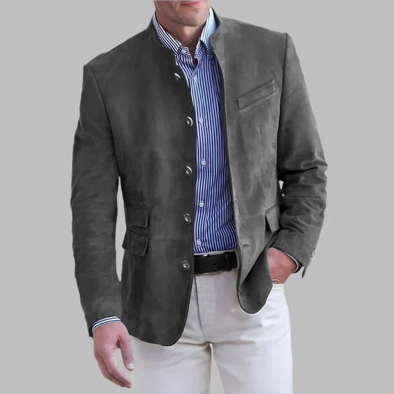 Chase® | Classic Button-Down Jacket For Men - Image 2