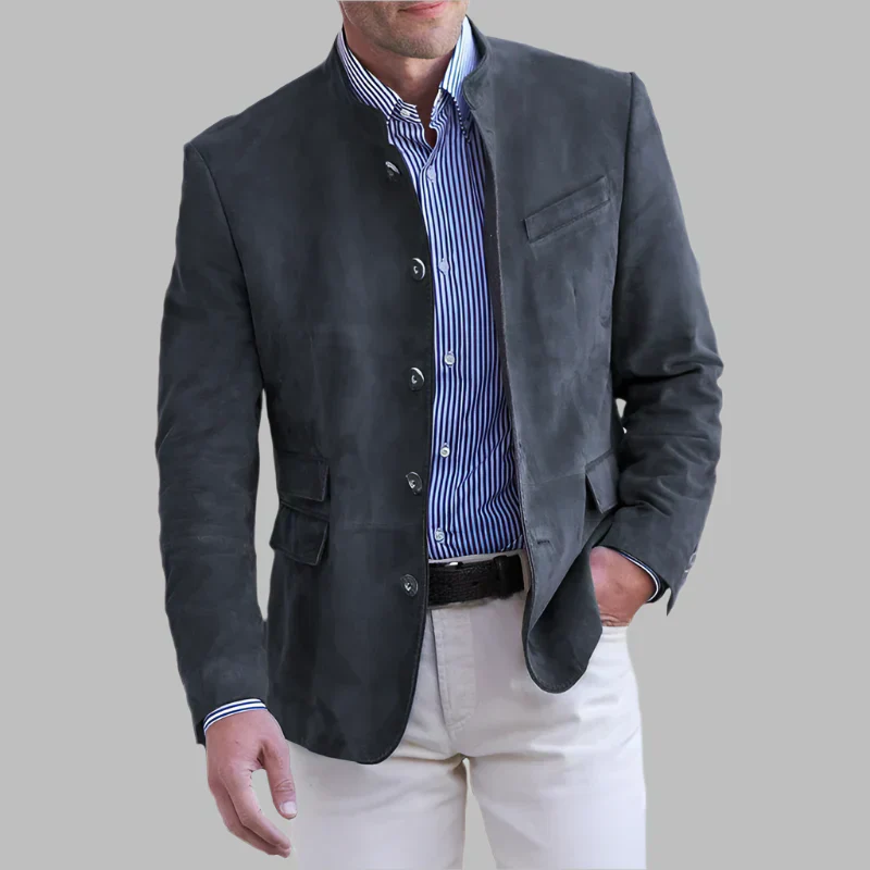 Chase® | Classic Button-Down Jacket For Men - Image 4