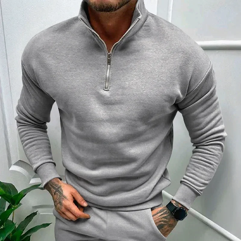 Chauncey® | Knitted Half Zip Sweater - Image 2