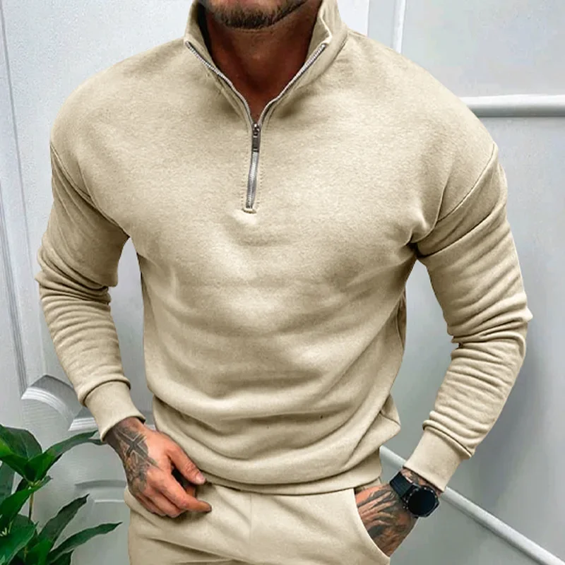 Chauncey® | Knitted Half Zip Sweater - Image 4