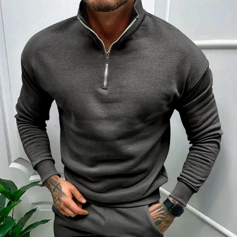 Chauncey® | Knitted Half Zip Sweater - Image 5