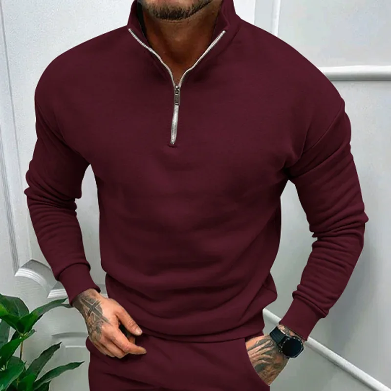 Chauncey® | Knitted Half Zip Sweater - Image 6
