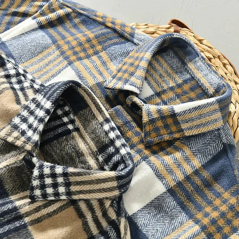 Cholmondeley® | Elegant Flannel Shirt For Men - Image 3