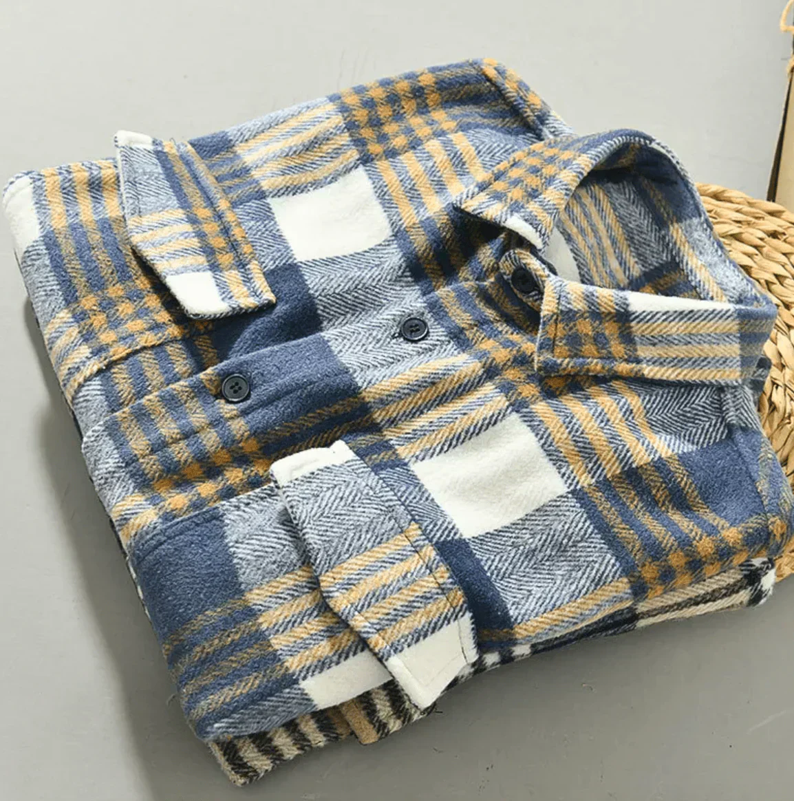 Cholmondeley® | Elegant Flannel Shirt For Men - Image 4